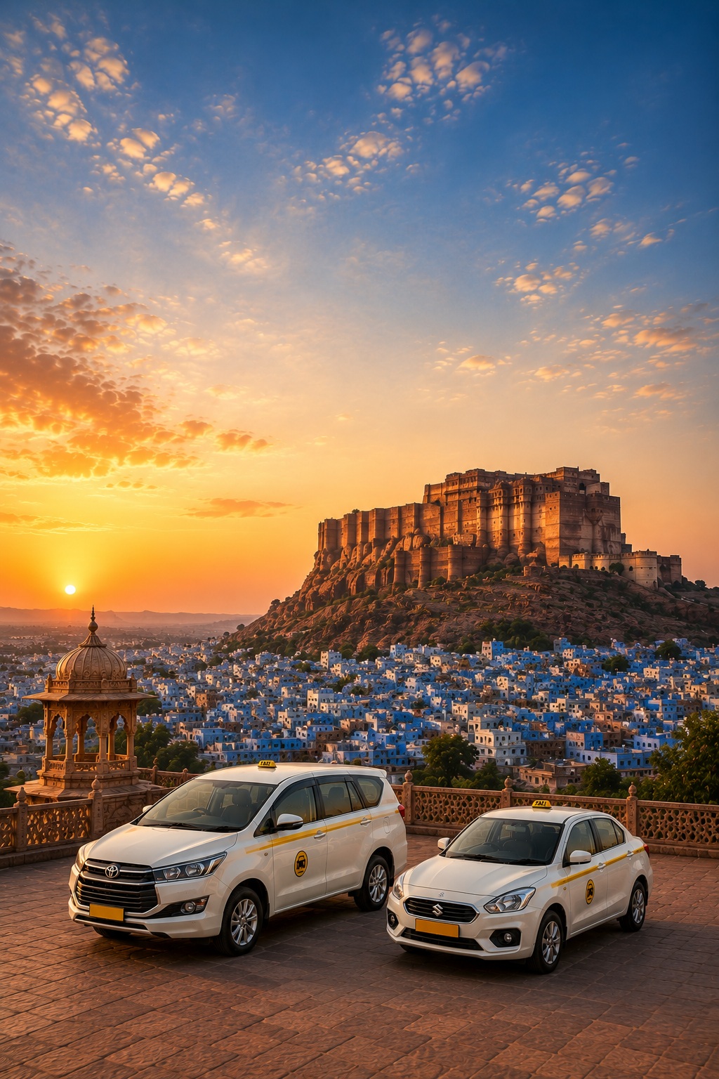 Jaipur to Jodhpur Taxi Service