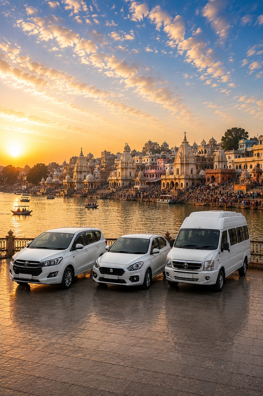 Vrindavan to Jaipur Taxi Service